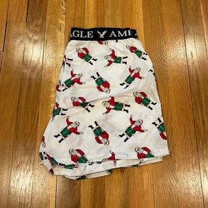 American Eagle Santa Boxers